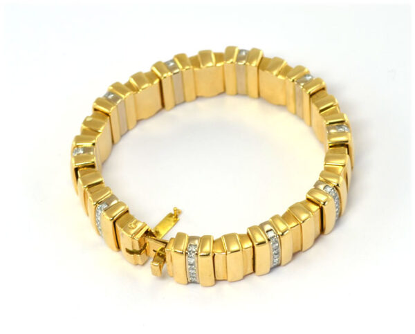 Armband-Gold-Brillant
