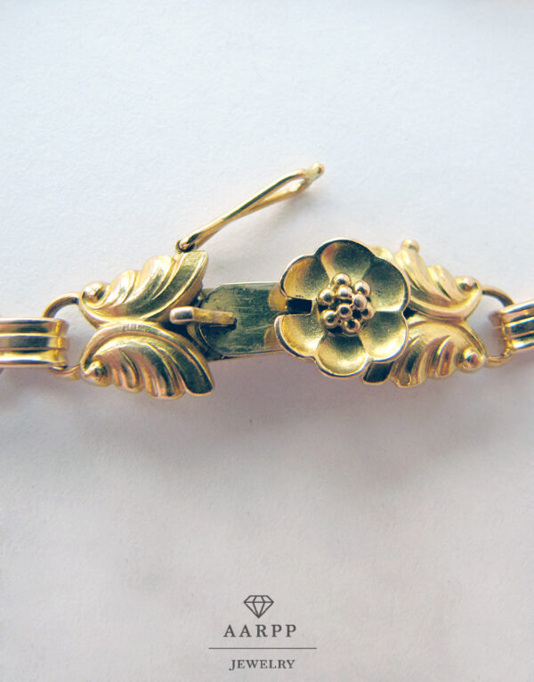 Antike Brosche 183 Armband 251 Georg Jensen Gold 675