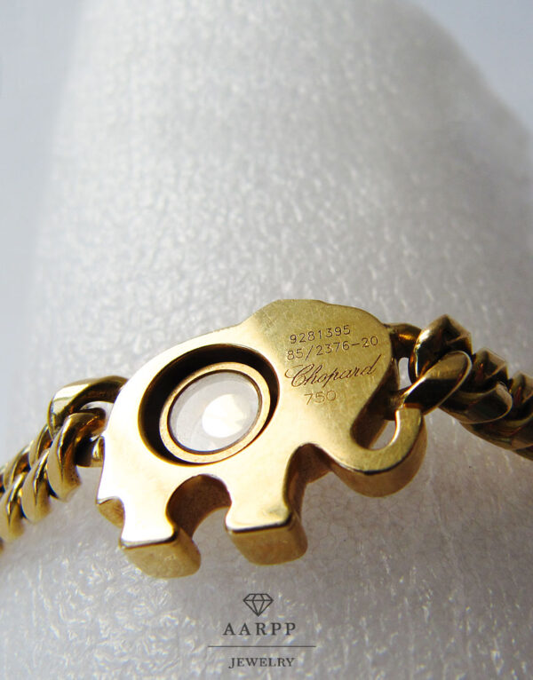 Chopard Happy Diamond Elephant Armband 750 Gold