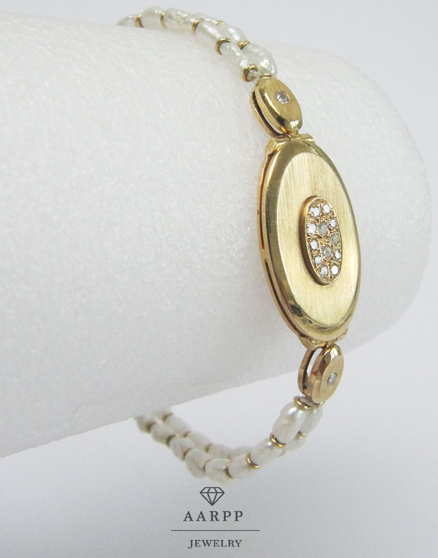 Gold Sandstein Abschnitt Stretch Armband Frauen Geschenk für Fine Jewelry CT 126