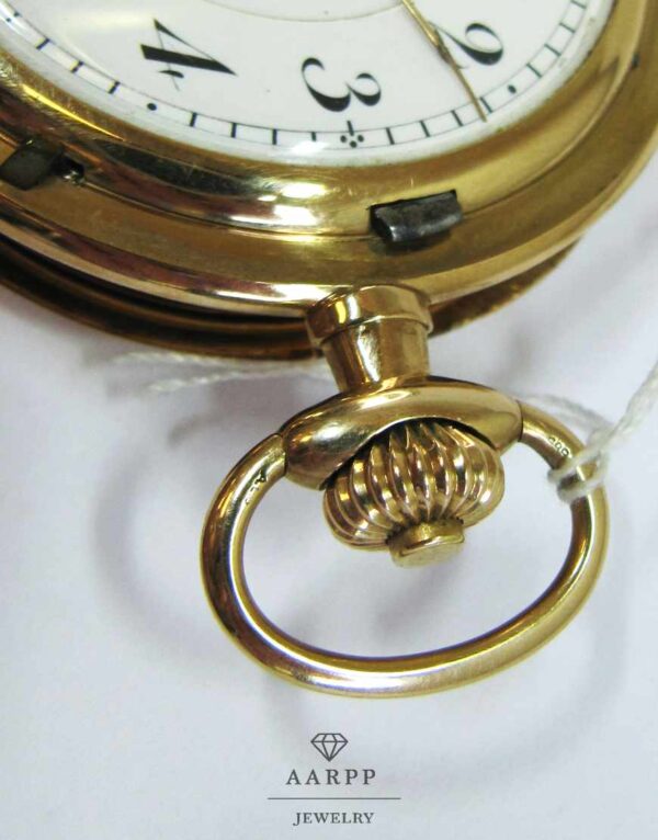 Goldene 585 Taschenuhr Deutsche Uhrenfabrikation Glashütte i. Sachsen A. Lange & Söhne