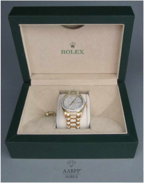 Rolex DayDate President Diamonds Unisex Gelbgold 750 Diamanten Brillanten
