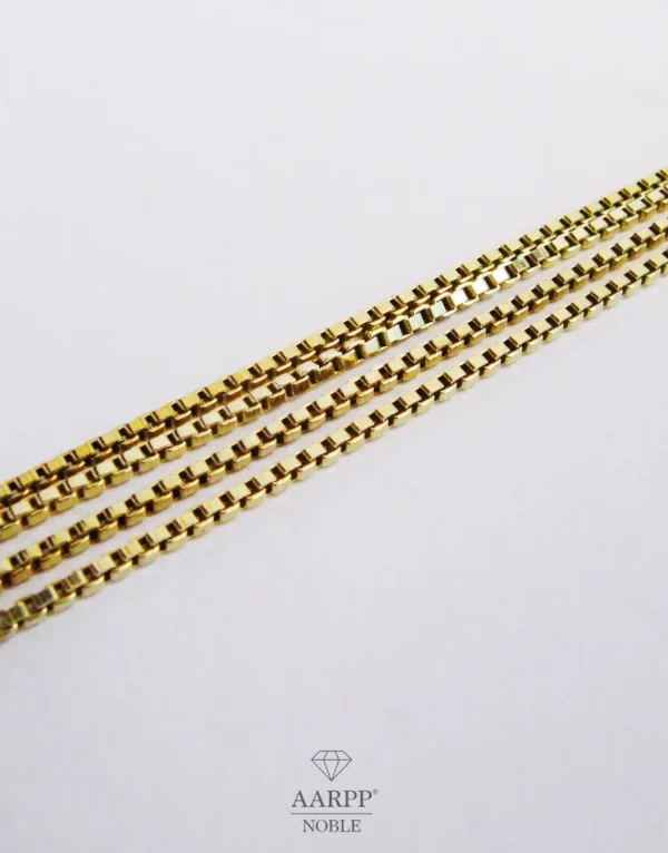 Venezianerkette Goldkette 585 Gelbgold Halskette 70cm